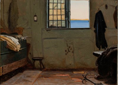 Een vissersslaapkamer door Christen Dalsgaard